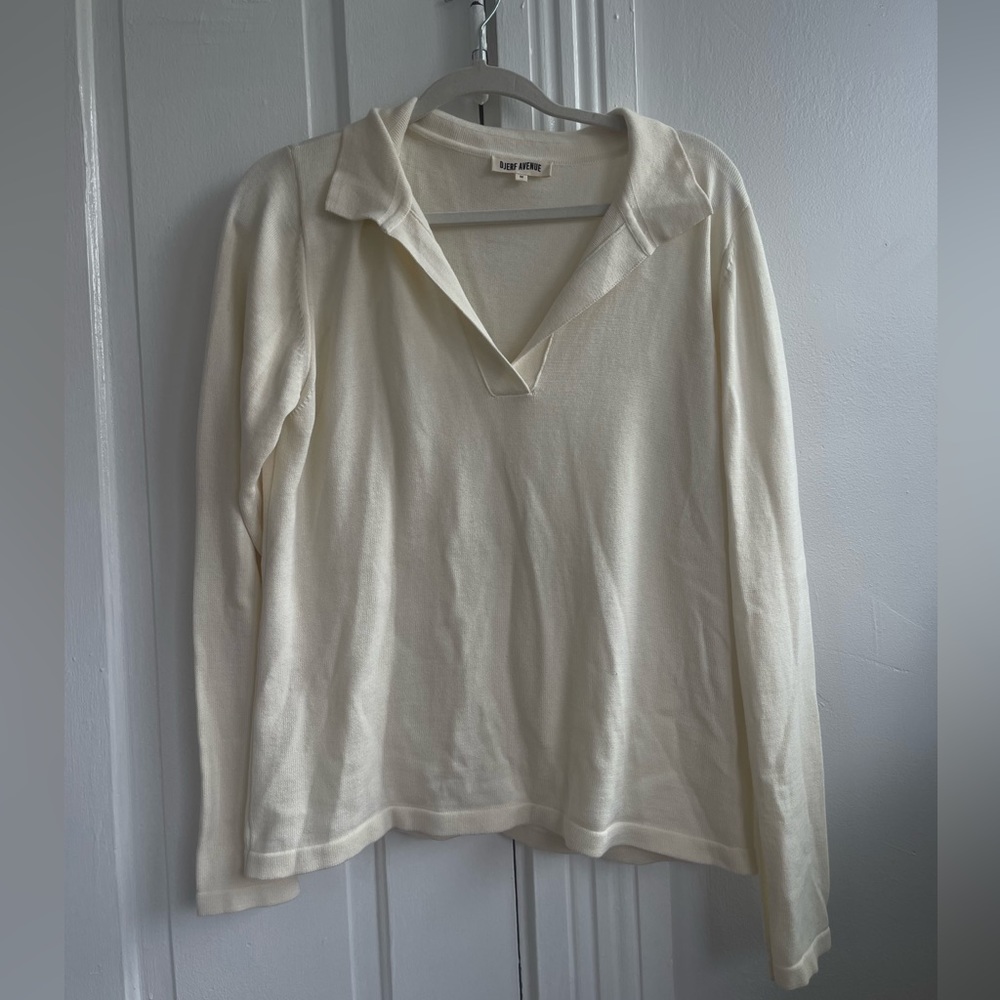 Djerf Avenue Getaway Top Cream